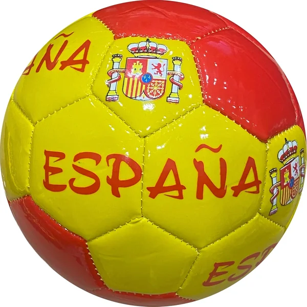Balón de fútbol España con Escudo Española interior al aire libre, hierba