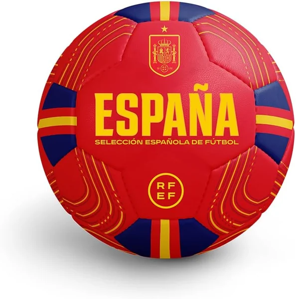 RFEF BALÓN ESPAÑA 2026 – Balón de Fútbol Oficial Inspirado en la Selección Española – Diseño Ro