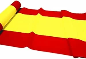Durabol Bandera de España Sin Escudo 500 cm x 85 cm Spain Banderas Larga valla de tela