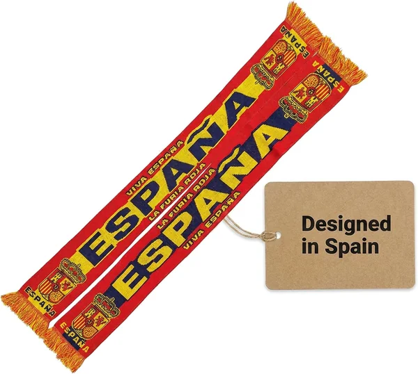 Generisch Bufanda de punto de España/Espana para Campeonato Europeo de Fútbol, Bufanda de culto
