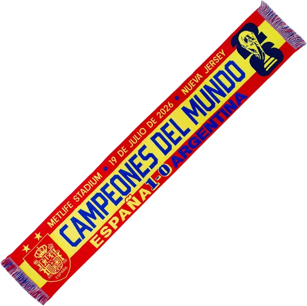 ms móvil shop Bufanda España Bicampeón del Mundo 2026 – Diseño Conmemorativo Dos Estrellas, Buf