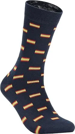 Calcetines hombre divertidos-Calcetines bandera de españa ideal como regalos originales para ho