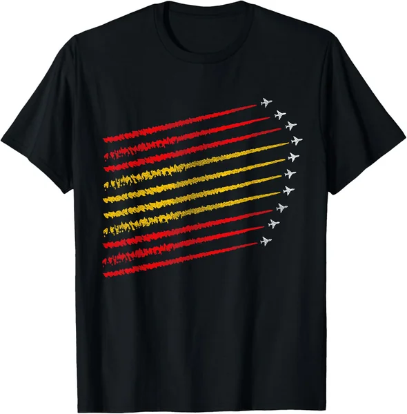 Aviones Acrobáticos Bandera De España Patrulla Águila Camiseta