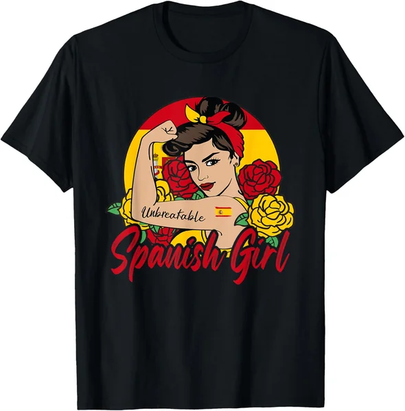 Bandera Española Niña España Mujer España Camiseta