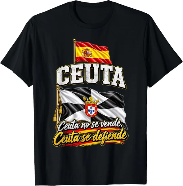 Camiseta Ceuta No Se Vende Ceuta Se Defiende Bandera España