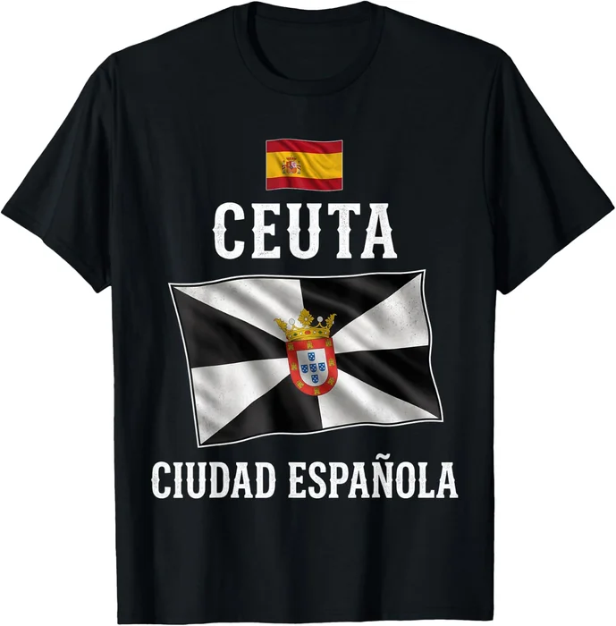 Camiseta 'Ceuta Ciudad Española Orgullo Ceutí'