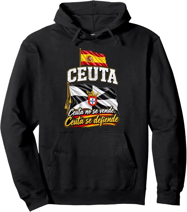 Sudadera con Capucha 'Ceuta No Se Vende Ceuta Se Defiende'