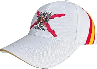Durabol Gorra Cruz de Borgoña con Águila Bicéfala Bordada