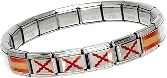 Feyma Pulsera de los Tercios de España - Aspa de Borgoña
