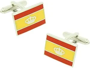 Gemelos Bandera España Nautica Cufflinks