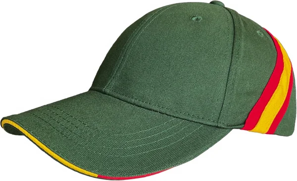 Durabol Gorra España Bandera de España, Ajustable, Gorra 6 Paneles 100% algodón Peinado, Gorras