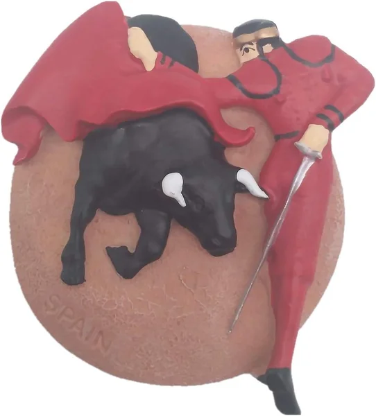 Imán 3D para nevera con diseño de toros España, decoración para el hogar y la cocina, imán para