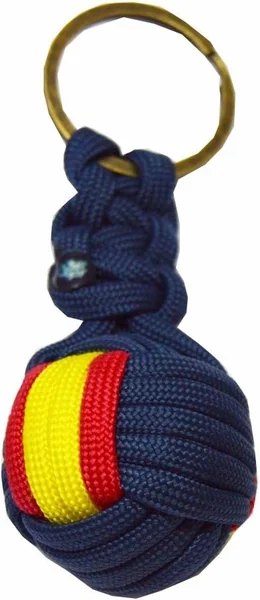 Llavero Bola Nylon ESPAÑA. Fabricado en España. Enviamos por AGENCIA.
