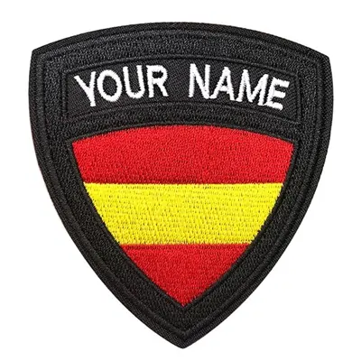 Parche de nombre militar táctico personalizado, etiqueta de nombre de bordado personalizado, parche de hierro...