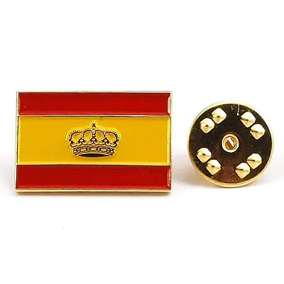 Gemelolandia | Bandera de España Pin de Solapa Pin Para Regalar | Para las Camisas, la Ropa o Mochila