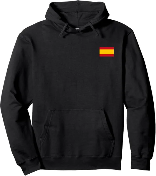 Bandera España Spain Flag Bandera Española Hombres Mujeres Sudadera con Capucha