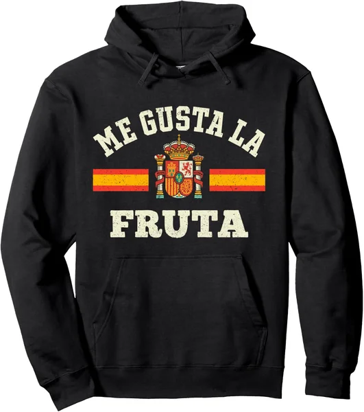 Me gusta fruta Ayuso Sánchez España política graciosa Sudadera con Capucha